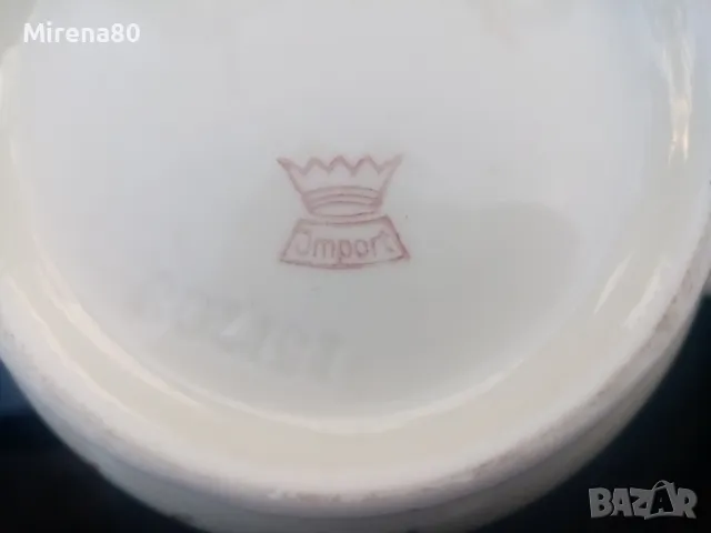 Немски антикварен сет за чай, снимка 5 - Чаши - 50403756