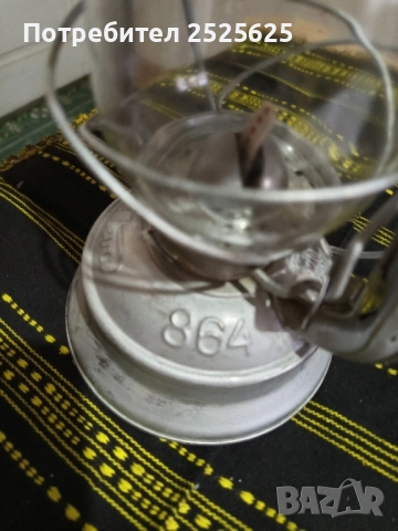 Газен фенер "Мева 864" -Чехословакия, снимка 4 - Антикварни и старинни предмети - 51788287