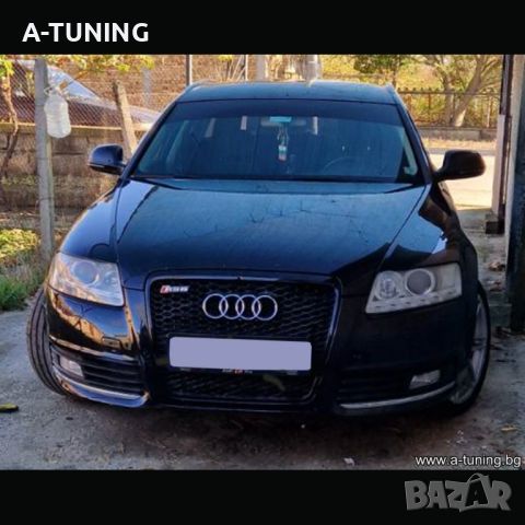 Решетка за Ауди Audi А6-RS6 4Ф 4F 2005 2006 2007 2008 2009 2010, снимка 3 - Тунинг - 32040908