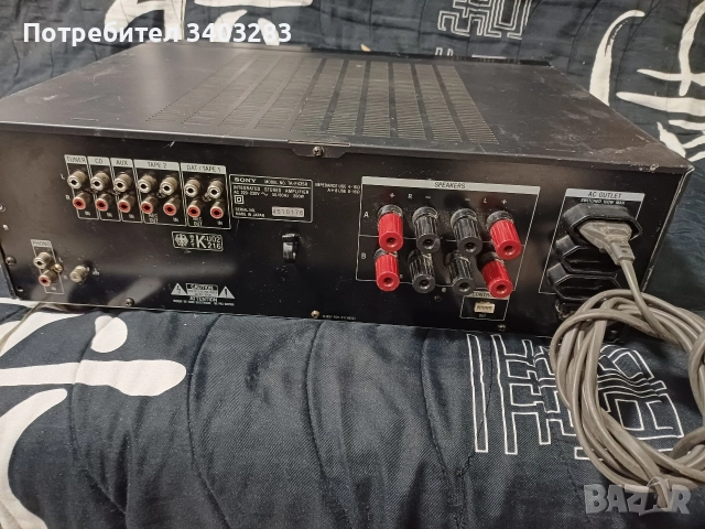 Усилвател Sony TA-F435R, снимка 2 - Ресийвъри, усилватели, смесителни пултове - 52678401