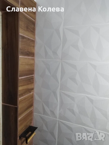 Ремонт на баня - лепене на плочки фаянс, теракот, гранитогрес 