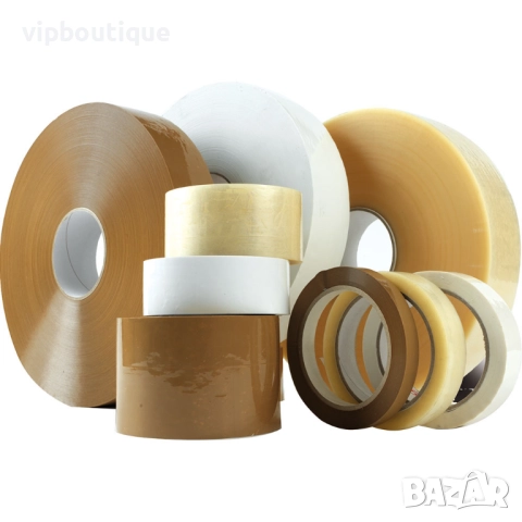 Опаковъчно Тиксо Акрилно 48x60м, 48x100м/ Хартиено Тиксо 19, 25, 38, 48 / Солвент тиксо 48x60м