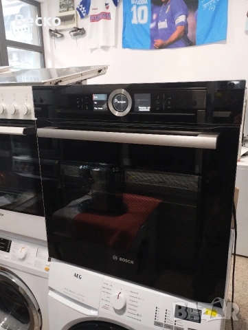Комбинирана фурна с пара Bosch seria 9, снимка 8 - Печки, фурни - 53808231