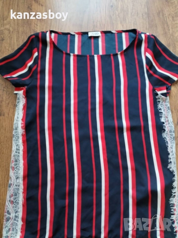 liu.jo - страхотна дамска тениска 42/Л, снимка 4 - Тениски - 52957278