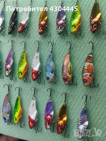  Цикади 10, 14 и 15 гр. 5 см., снимка 3 - Такъми - 50130358