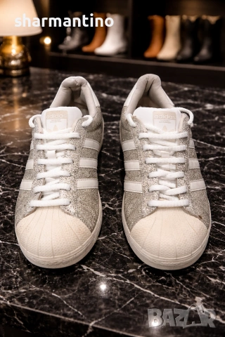 Adidas Superstar N 41 блестящи, снимка 2 - Маратонки - 54097888