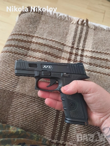 Еърсофт пистолет ICS XFG -BLE, снимка 2 - Екипировка - 53268871