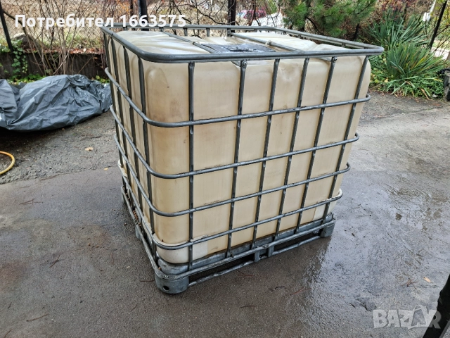 Бидон 1000 л. с кран 3/4, снимка 3 - Напояване - 52413179