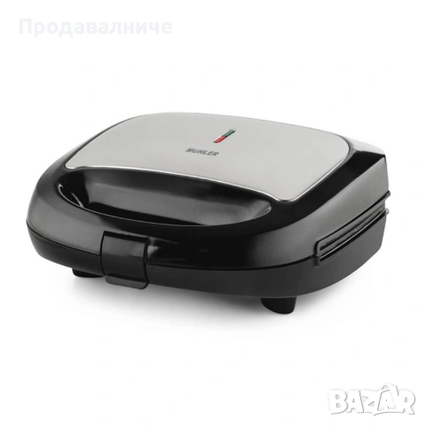 Уред за сандвичи и гофрети 2в1 Muhler MH-899D, грил плочa/ белгийска гофрета, снимка 9 - Други - 54215737