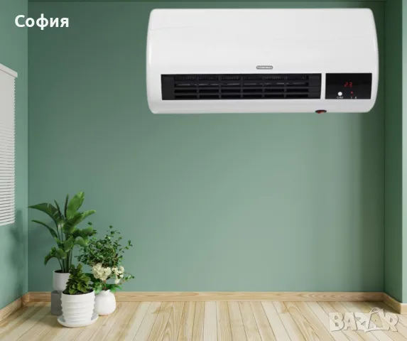 Печка керамична , TR-2025W, 2000W, стенна, снимка 3 - Отоплителни печки - 47893529