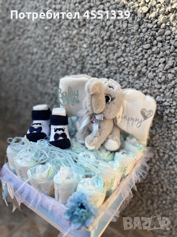 Торти от памперси , снимка 9 - Пелени, памперси - 52488825