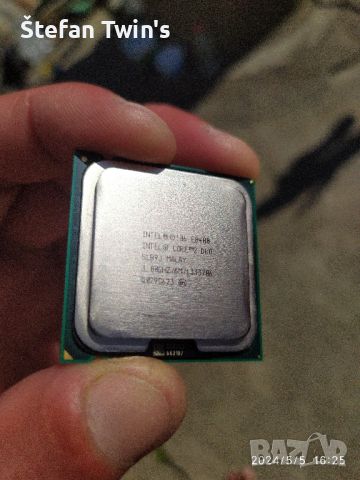 Дънна платка Foxconn 45CMX + Чисто нов процесор Intel(R) Core(TM)2 Duo CPU E8400 3.00GHz Ram: 3GB , снимка 11 - Процесори - 45641827