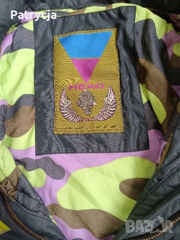 Vintage 80s уникално зимно яке Head M, снимка 4 - Якета - 51929971