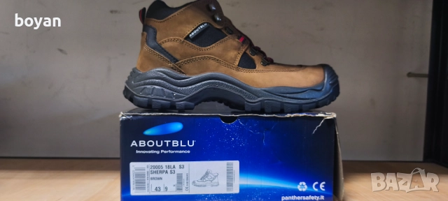 Продавам италиански зимни работни обувки Panther .