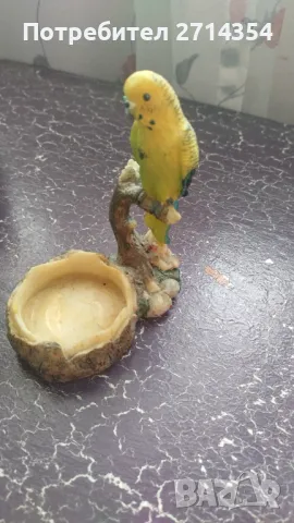 Фигурка Папагалче, снимка 2 - Статуетки - 49998732