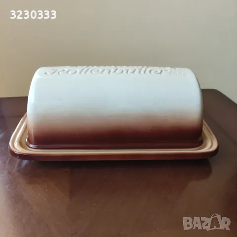 Порцеланов съд за масло, снимка 8 - Аксесоари за кухня - 49768733