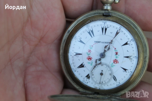 Стар джобен часовник от Османската империя, снимка 12 - Антикварни и старинни предмети - 50565523