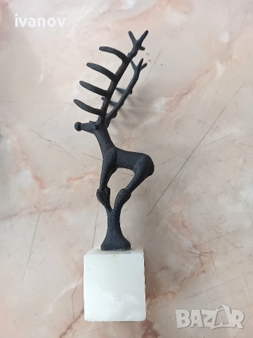 Бронзова скулптура , снимка 3 - Статуетки - 53862795