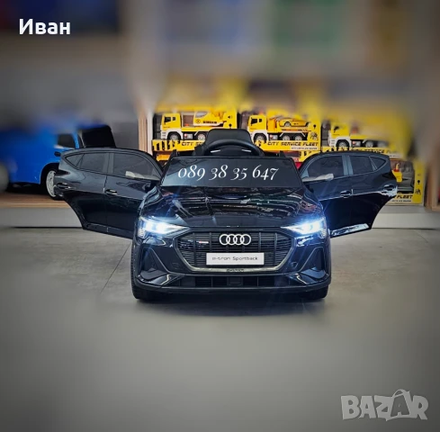 ТОП ЦЕНА!НОВО!Акумулаторен джип Audi Sportback с 12V,меки гуми,МЕТАЛИК, снимка 5 - Електрически играчки - 51176785