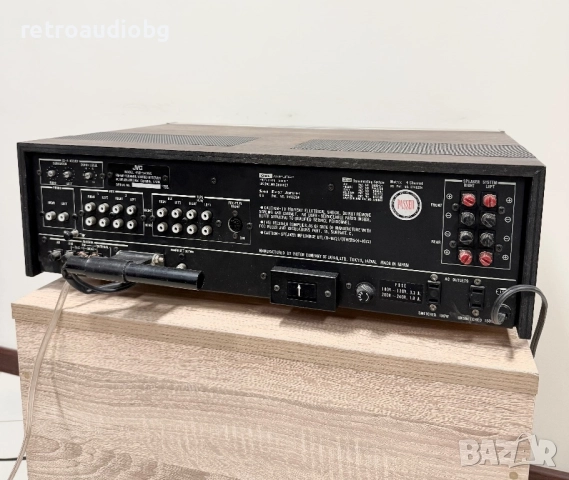 🔊Ретро масивен ресивър - усилвател с радио JVC 4VR-5436 - Made in Japan🔊, снимка 8 - Ресийвъри, усилватели, смесителни пултове - 51810509