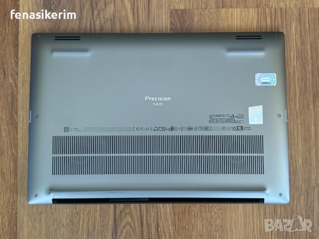 14' 100% sRGB i7-12800H DELL Precision 5470 32GB DDR5/512GB NVMe/Nvidia RTX A1000 4GB/Win 11/Бат 8ч, снимка 5 - Лаптопи за работа - 52640437