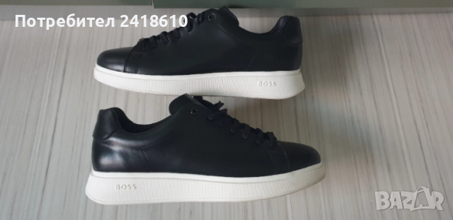 Hugo Boss Leather Mens Size 45/29см ОРИГИНАЛ! Мъжки спортно - елегантни обувки естествена кожа!, снимка 6 - Кецове - 52335824