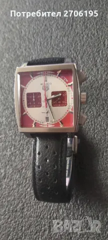 Monaco Tag Heuer Swiss made-sapphire crystal-100 meters WR, снимка 9 - Мъжки - 50347406