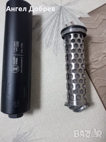 Супресор SILENT STEEL STREAMER cal.7.62,14*1, черен алуминиев