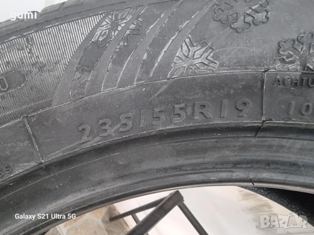 1бр зимна гума 235/55/19 DUNLOP L03708 , снимка 3 - Гуми и джанти - 51462740