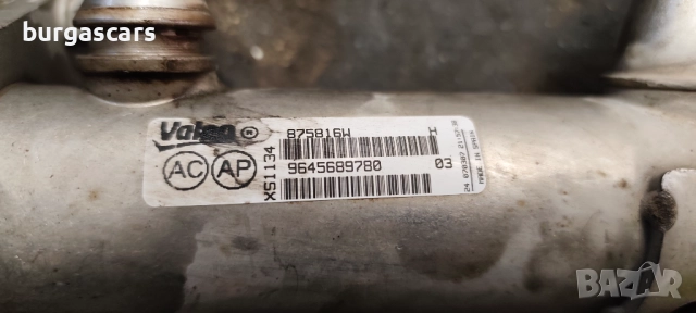 EGR клапан 9656612380 Peugeot 407 2.0 HDI - 100лв, снимка 3 - Части - 52027873