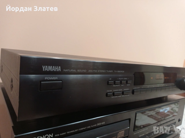 Стерео тунер YAMAHA TX-580RDS, снимка 2 - Аудиосистеми - 53363380