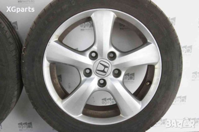 Алуминиеви джанти с гуми 16 цола за HONDA 5x114.3 205/55/16, снимка 3 - Гуми и джанти - 46182174