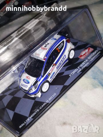 Toyota Corolla WRC Ford Fiesta S2000 Citroen DS 3 R3 Rally Monte Carlo 1.43 Eaglemoss , снимка 12 - Колекции - 46681916