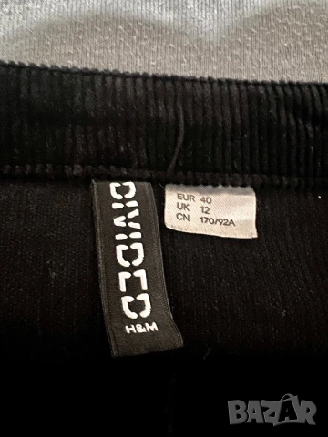 Черен Сукман H&M 98% Памук, снимка 3 - Рокли - 54240345