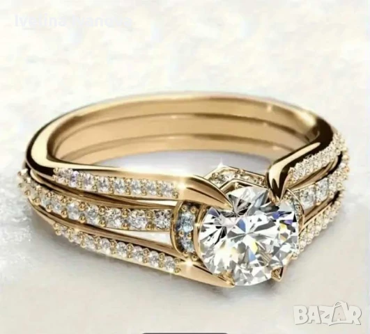 Страхотен дамски пръстен, снимка 2 - Пръстени - 50962936