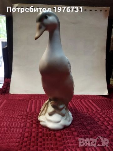 Порцеланова статуетка на Птица , снимка 3 - Статуетки - 51839543