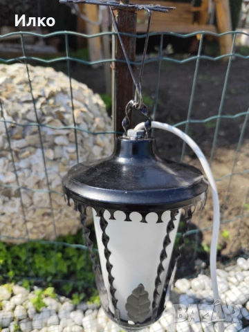 Стена лампа ретро , снимка 3 - Антикварни и старинни предмети - 54089905