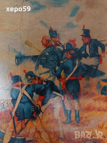 	Френска картина масло 1897 г.худ.Henri-Georges-Chartier 1859-1924, снимка 11 - Картини - 52277360