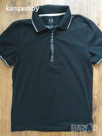 armani exchange Slim Fit Polo T-shirt - страхотна мъжка тениска С, снимка 3 - Тениски - 46959780