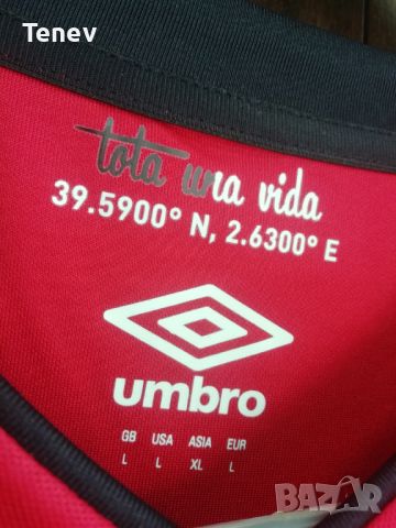 RCD Mallorca Umbro Майорка оригинална тениска фланелка размер L, снимка 4 - Тениски - 46449618