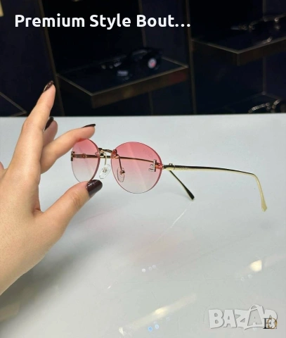 Слънчеви очила fendi prada Christian Dior emporio armani с калъф,кърпички и кутия на марката , снимка 2 - Слънчеви и диоптрични очила - 54035612