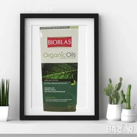 Натурален растителен шампоан за мазна коса Bioblas OrganicOils, снимка 2 - Продукти за коса - 50104721
