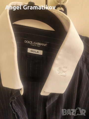 мъжка риза Dolce & Gabbana GOLD размер L