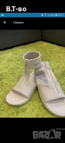 Nike бели сандали, снимка 4 - Сандали - 49633071