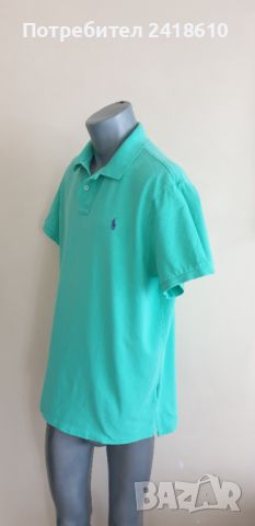 POLO Ralph Lauren Pique Cotton Slim Fit Mens Size 2XL ОРИГИНАЛ! Мъжка Тениска!, снимка 5 - Тениски - 46811122