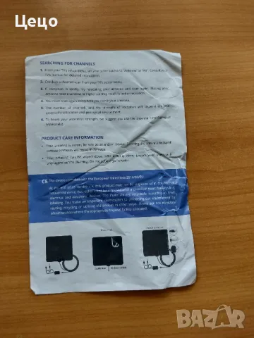 Антена вътрешна със усилвател, снимка 3 - Приемници и антени - 49462382