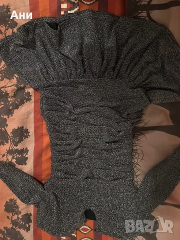 Рокля хс блестяща, снимка 5 - Рокли - 53471474