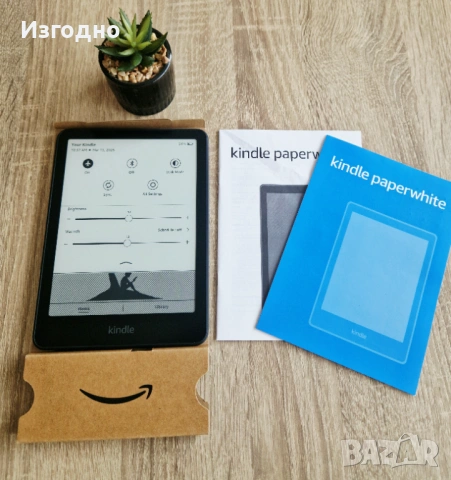 БЕЗПЛАТНА ДОСТАВКА Kindle Paperwhite 12th generation 16GB, снимка 2 - Електронни четци - 53823437