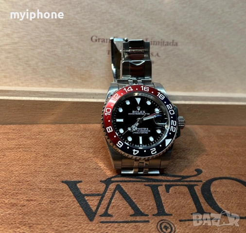 Луксозен Мъжки Часовник ROLEX, снимка 12 - Мъжки - 53434389