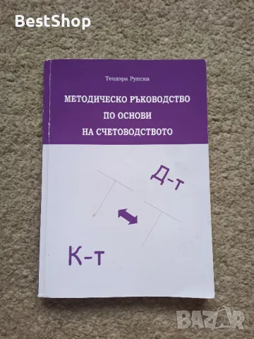 Методическо ръководство по основи на счетоводството, снимка 1 - Специализирана литература - 47192033